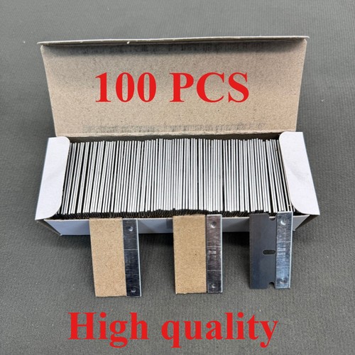 100 razor blades - single, edge