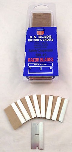 Blade steel back - u.s., single