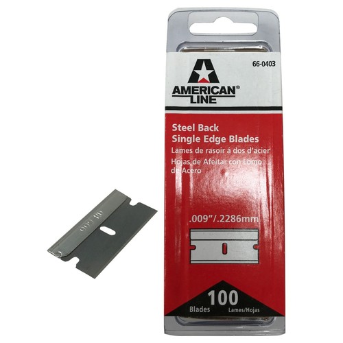 100 pack steel back 009 - 100,