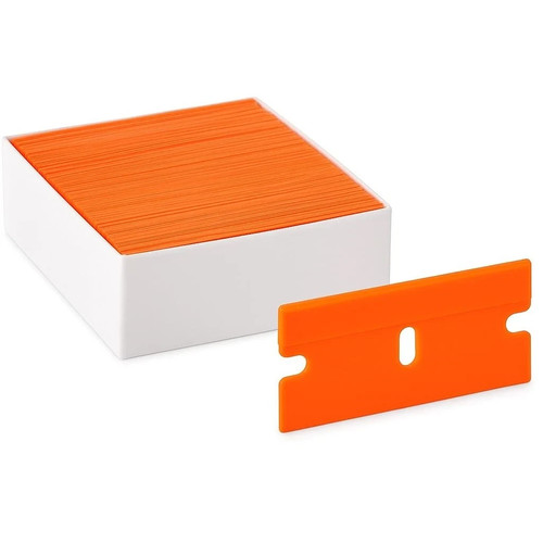 Plastic razor blades - razor, pack