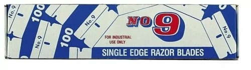 100 usa single edge razor - 100,